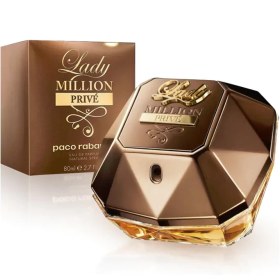 تصویر ادکلن پاکو رابان لیدی میلیون پرایو Paco Rabanne Lady Million Prive 