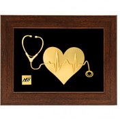 تصویر تابلو ورق طلا طرح روز پزشک TF139 