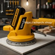 تصویر ویبره کاشی و سرامیک شارژی زلکس آلمان دیمردار + قاپک آلومینیومی دو باتری 60 ماه پشتیبانی و گارانتی معتبر به شدت با کیفیت و پر قدرت مدل ZX.Vb1110 