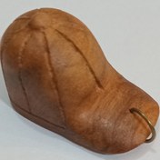 تصویر گردنبند چوبی یونیسکس طرح کلاه تنیس 