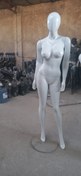 تصویر مانکن زنانه کد 6 سفید 