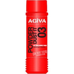 تصویر پودر حالت دهنده مو آگیوا 03 رنگ قرمز AGIVA AGIVA POWDER DUSTIT 03