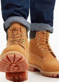 تصویر بوت مردانه تیمبرلند مدل 10061 زرد ضد آب 