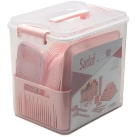 تصویر ست پیک نیک 72 پارچه صدف کد 910 