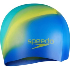 تصویر کلاه شنا آبی مردانه و زنانه چند رنگ CAP JU GRN اسپیدو SPEEDO 