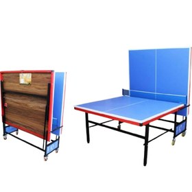 تصویر میز پینگ پنگ 4 چرخ MDF E3 