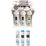 تصویر دستگاه تصفیه آب خانگی UltraPro X1000 A به همراه فیلتر سه عددی (شیربرداشت تک) 