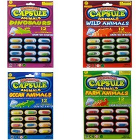 تصویر قرص جادویی طرح حیوانات بسته ۴ عددی 