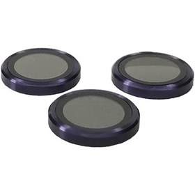 تصویر محافظ لنز رینگی آیفون 14 رنگ بنفش purple iPhone 14pro ring lens protector