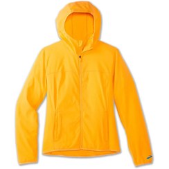 تصویر بادگیر ورزشی زنانه بروکس Brooks Canopy Jacket پرتقالی 