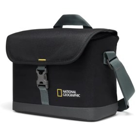 تصویر کیف شانه آویز نشنال جئوگرافیک National Geographic Shoulder Bag (Black, Medium) NG E2 2370 