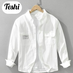 تصویر پیراهن کتان ضخیم 