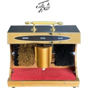 تصویر دستگاه واکس زن برقی خانگی استیل طلایی 