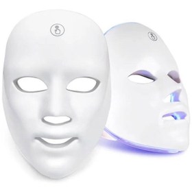تصویر ماسک نقابیال ای دی جوان ساز صورت مدل 7نور Light facial beauty instrument 