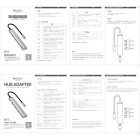تصویر هاب Yesido HB17 Type-C USB3.0 / USB2.0 4Port Yesido HB17 Type-C USB3.0 / USB2.0 4Port Hub