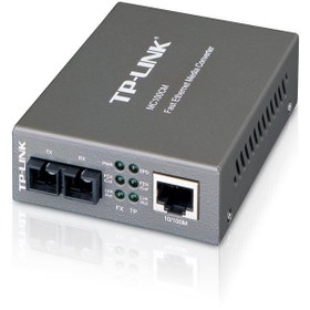 تصویر مبدل فیبر نوری به اترنت تی پی لینک MC100CM TP-Link MC100CM 10/100Mbps Multi-Mode Media Converter