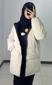 تصویر کاپشن پافرشو بلند سیلیکونی (911) 