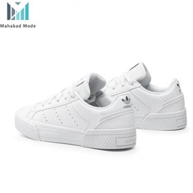 تصویر کفش کژوال کف تخت آدیداس مدل adidas Court Tourino H05280 سایز 41 