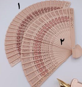 تصویر بادبزن چوبی کد ۷۱۴ 