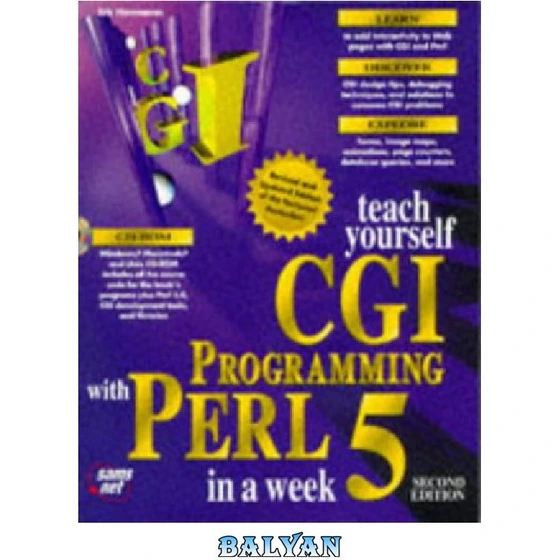 خرید و قیمت دانلود کتاب Teach Yourself CGI Programming with PERL 5 in a ...
