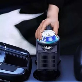 تصویر جالیوانی خنک کننده داخل خودرو یوسمز Usams US-ZB230 Car Quick Cooling Smart Cup 