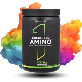 تصویر آمینو انرژی رول وان RULE1 ENERGIZED AMINO 30S B. RASPBERRY