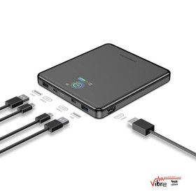 تصویر پاوربانک 1100 وات پاورولوجی VoltStream PPBCHA89BK  ظرفیت 20000 میلی آمپر ساعت Powerology VoltStream PPBCHA89BK 20000mAh 100W Power Bank