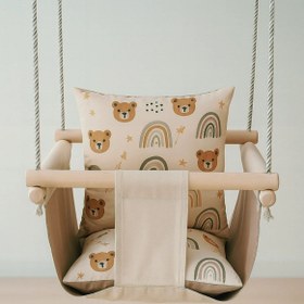 تصویر تاب مبلی مخمل 