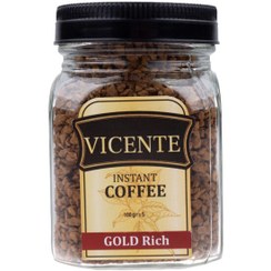 تصویر قهوه فوری گلد ریچ 100 گرمی ویسنت Gold Rich Instant Coffee VICENTE 