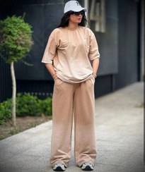 تصویر ست تیشرت وشلوار بگ کهکشان 