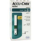 تصویر نوار دستگاه تست قند اکیو چک مدل sensor بسته 50 عددی 