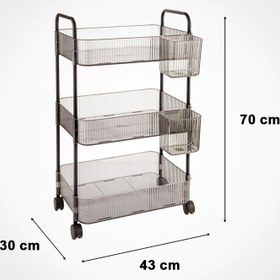تصویر ترولی 3 طبقه بزرگ 
