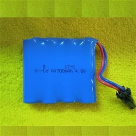Ni Cd AA700mAh 4.8V 17 C