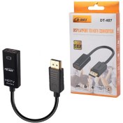 تصویر تبدیل Display 4K به HDMI دی نت مدل DT-407 