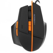 تصویر ماوس مخصوص بازی گرین مدل GM601 Green GM601 Gaming Mouse