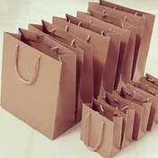 تصویر بگ کرافت مناسب بسته بندی شال و روسری 