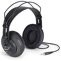 تصویر هدفون های مرجع با پشت نیمه باز مناسب برای استودیو برند Samson مدل SR850 Samson SR850 Over-Ear Semi-Open Studio Headphones