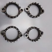 تصویر 4عدد مهره گلویی اگزوز سوزوکی جی اس 1000 