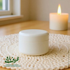 تصویر قوطی کرم زرین ( 30 و 50 گرمی ) - سفید / 100 عددی 