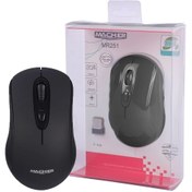 تصویر ماوس بی‌سیم مچر مدل MR251 - آبی macher wireless mouse mr251