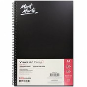 تصویر دفتر طراحی ۱۱۰ گرم سایز A3 ۶۰ برگ مونمارت 