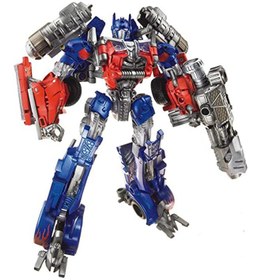 تصویر شخصیت اکشن آپتیموس پرایم از مجموعه ترنسفورمرز - شوالیه آخر برند qiaokai The Last Knight Transformers Optimus Prime Action Figure