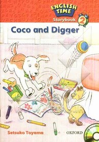 تصویر English time storybook 2: coco and digger 