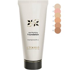 تصویر کرم پودر ضد چروک سینره Cinere Age Resisting Foundation SPF30 