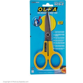 تصویر قیچی الفا مدل SCS-2 OLFA Scissors SCS-2