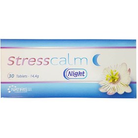 تصویر قرص استرس کالم نایت ناتیریس Natiris Stress Calm Night 30 Tabs