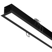 تصویر چراغ خطی توکار 60وات طول 120cmعرض 4cm برند اکووات 