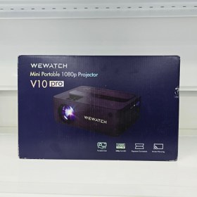 تصویر ویدیو پروژوکتور V10pro برندWEWATCH 