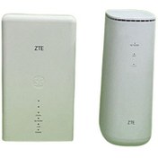 تصویر مودم سیمکارتی ZTE (زد تی ای) مدل MC7010 به همراه روتر داخلی ZTE مدل MF269 و پایه و اتصالات 