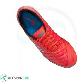 تصویر کفش فوتسال نایک لونار گتو طرح اصلی قرمز آبی Nike Lunar Gato II IC Red Blue 